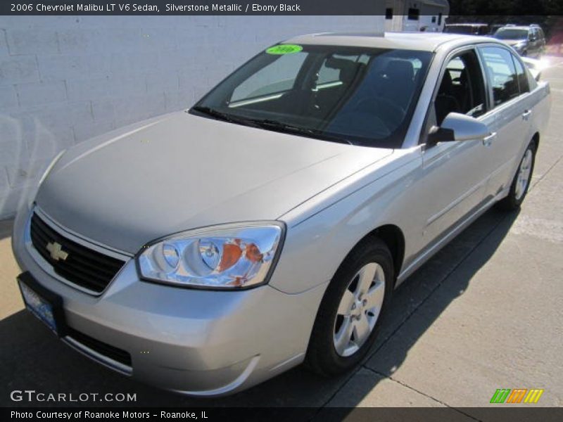 Silverstone Metallic / Ebony Black 2006 Chevrolet Malibu LT V6 Sedan