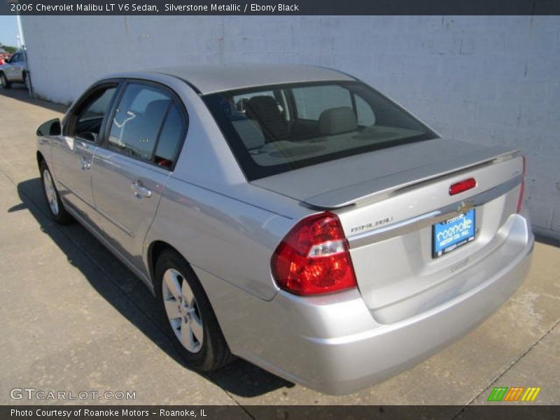 Silverstone Metallic / Ebony Black 2006 Chevrolet Malibu LT V6 Sedan