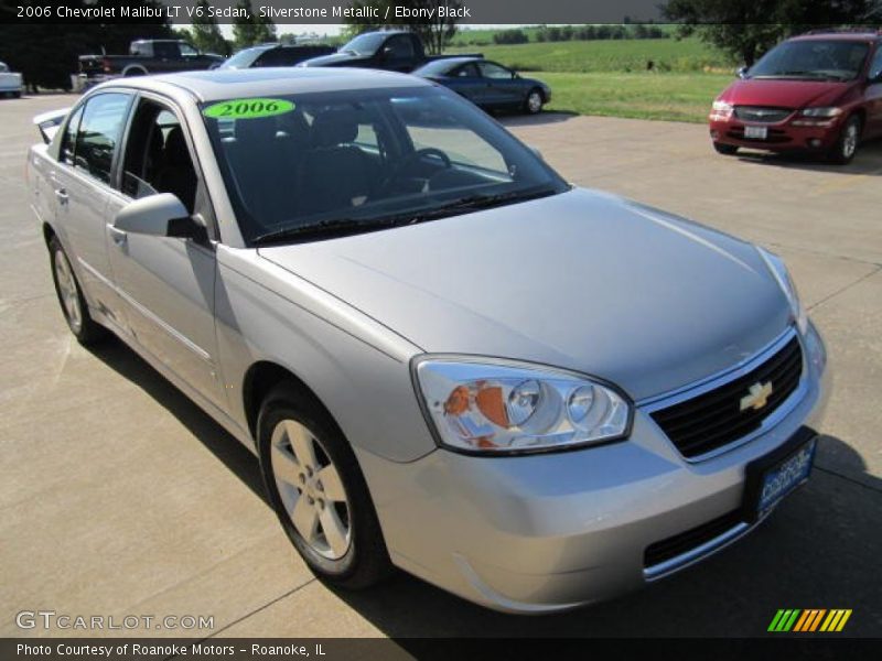 Silverstone Metallic / Ebony Black 2006 Chevrolet Malibu LT V6 Sedan