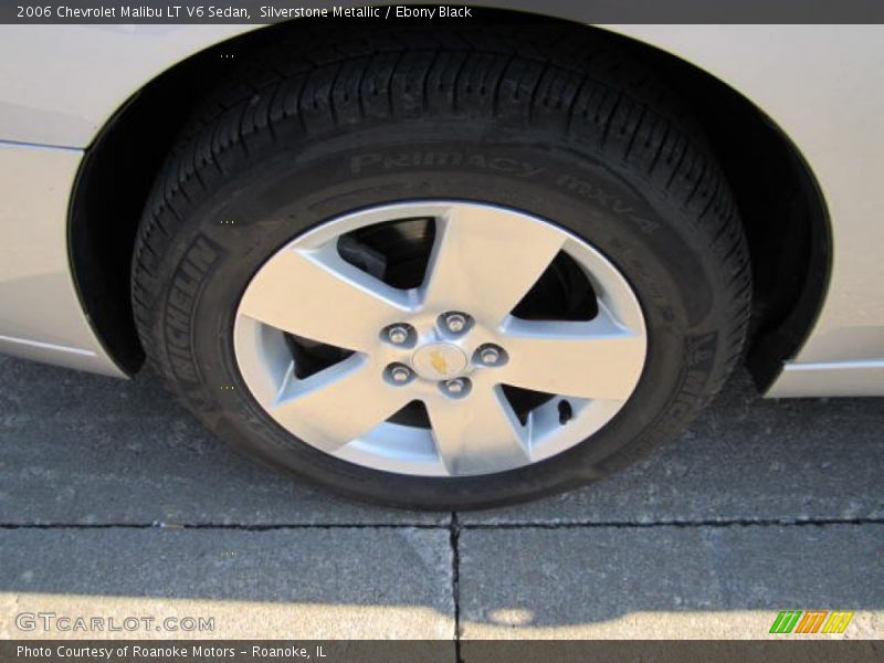 Silverstone Metallic / Ebony Black 2006 Chevrolet Malibu LT V6 Sedan