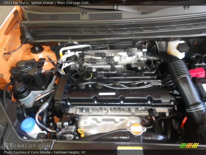  2011 Soul + Engine - 2.0 Liter DOHC 16-Valve CVVT 4 Cylinder
