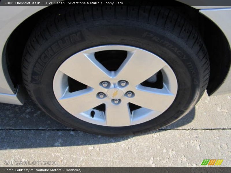 Silverstone Metallic / Ebony Black 2006 Chevrolet Malibu LT V6 Sedan