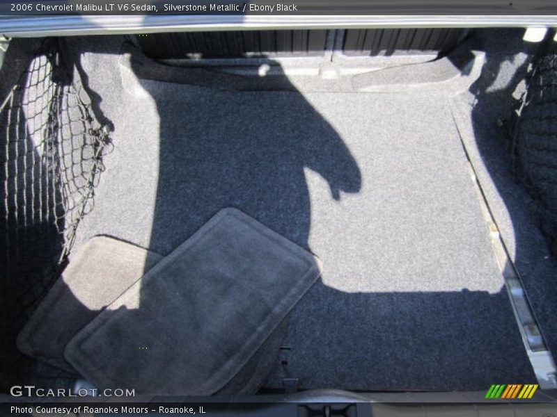 Silverstone Metallic / Ebony Black 2006 Chevrolet Malibu LT V6 Sedan