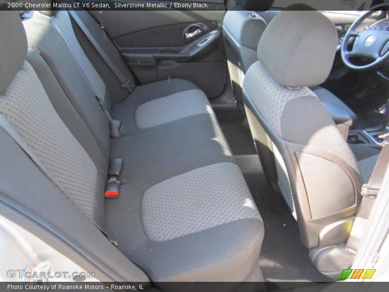 Silverstone Metallic / Ebony Black 2006 Chevrolet Malibu LT V6 Sedan
