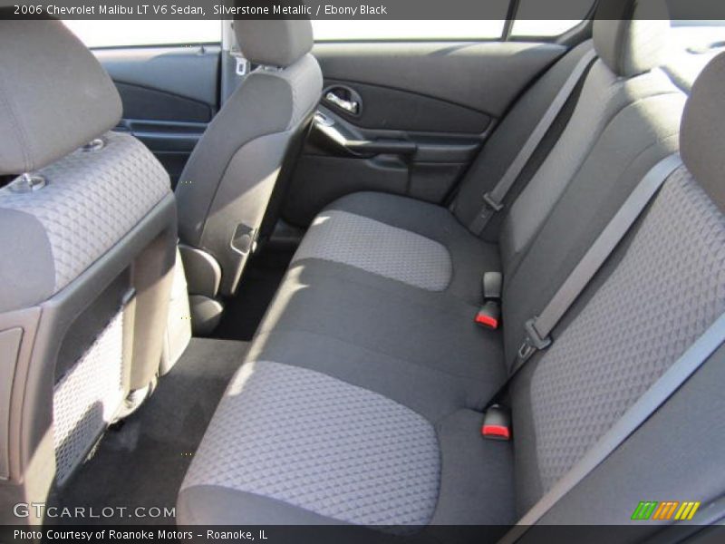 Silverstone Metallic / Ebony Black 2006 Chevrolet Malibu LT V6 Sedan