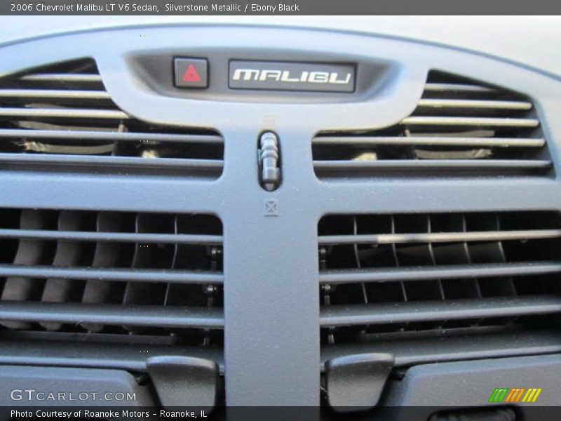 Silverstone Metallic / Ebony Black 2006 Chevrolet Malibu LT V6 Sedan