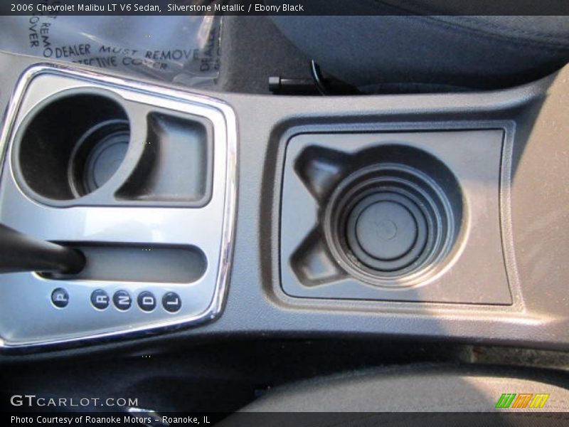Silverstone Metallic / Ebony Black 2006 Chevrolet Malibu LT V6 Sedan