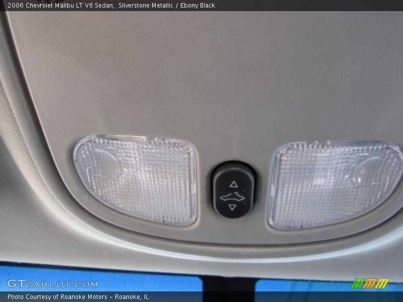 Silverstone Metallic / Ebony Black 2006 Chevrolet Malibu LT V6 Sedan