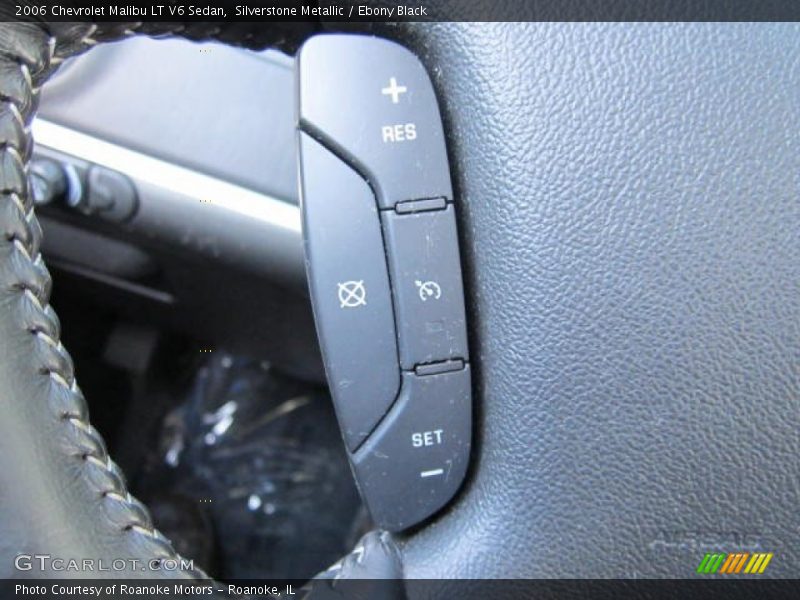 Silverstone Metallic / Ebony Black 2006 Chevrolet Malibu LT V6 Sedan