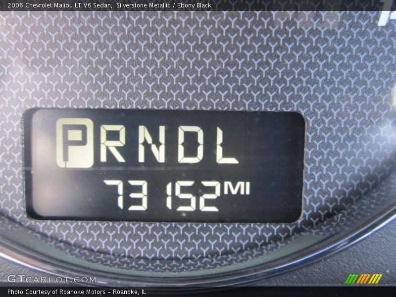 Silverstone Metallic / Ebony Black 2006 Chevrolet Malibu LT V6 Sedan