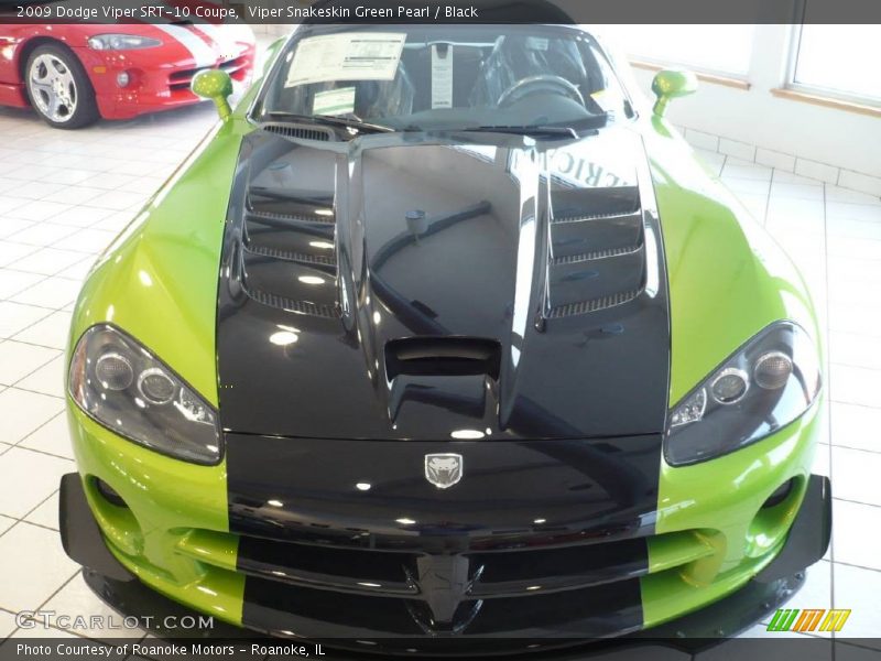  2009 Viper SRT-10 Coupe Viper Snakeskin Green Pearl