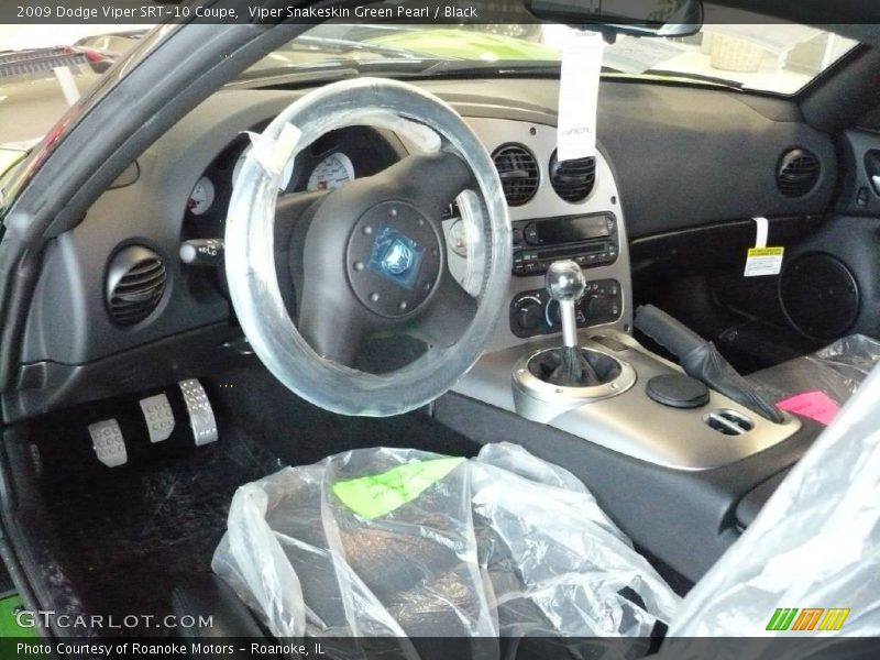  2009 Viper SRT-10 Coupe Black Interior