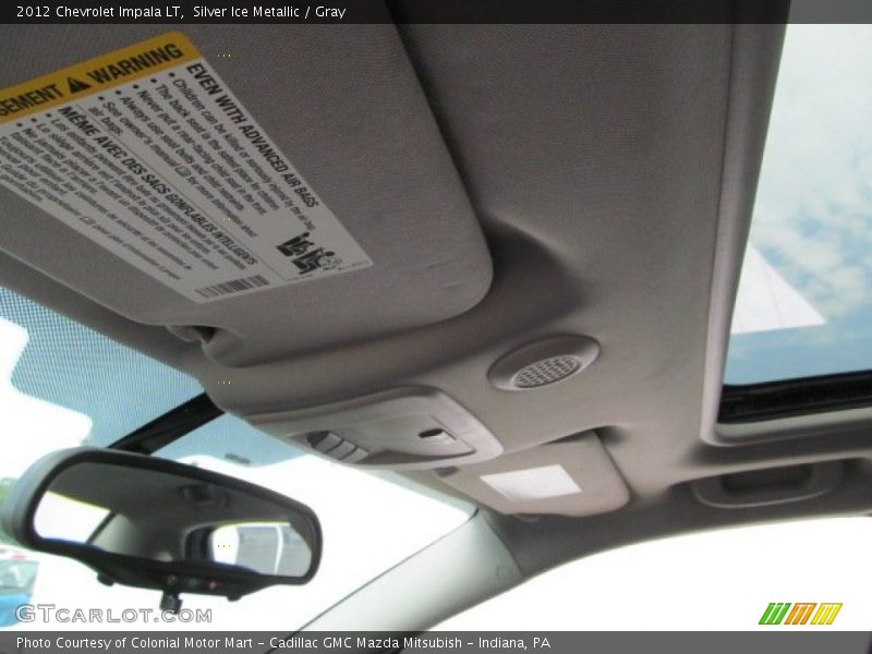 Silver Ice Metallic / Gray 2012 Chevrolet Impala LT
