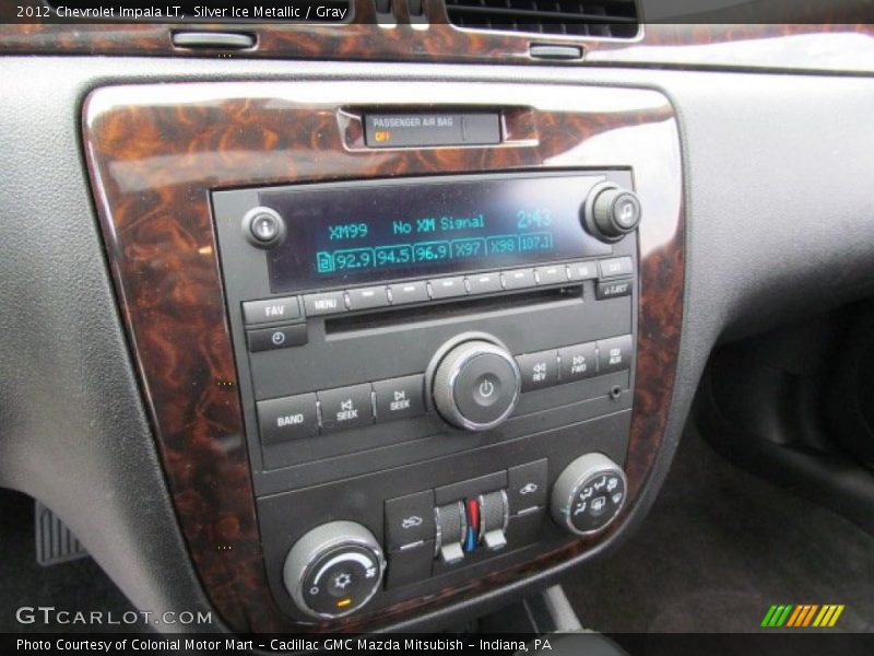 Silver Ice Metallic / Gray 2012 Chevrolet Impala LT
