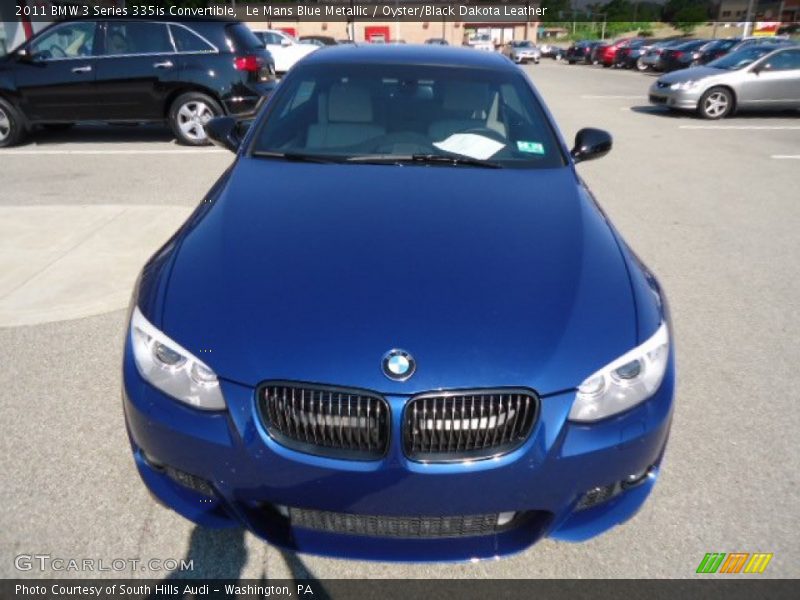 Le Mans Blue Metallic / Oyster/Black Dakota Leather 2011 BMW 3 Series 335is Convertible