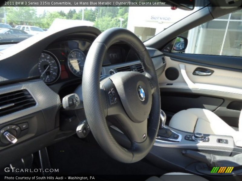 Le Mans Blue Metallic / Oyster/Black Dakota Leather 2011 BMW 3 Series 335is Convertible