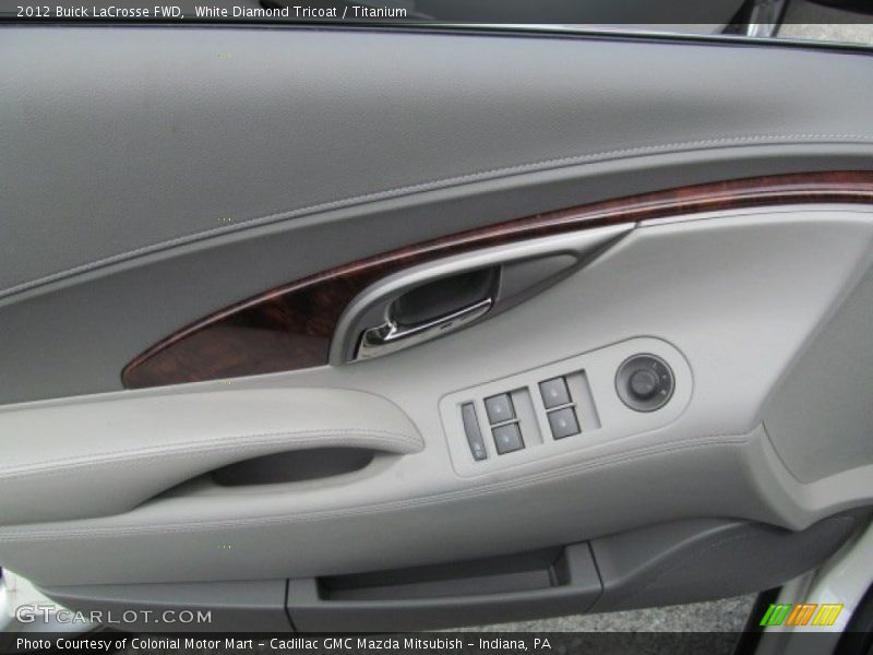 White Diamond Tricoat / Titanium 2012 Buick LaCrosse FWD