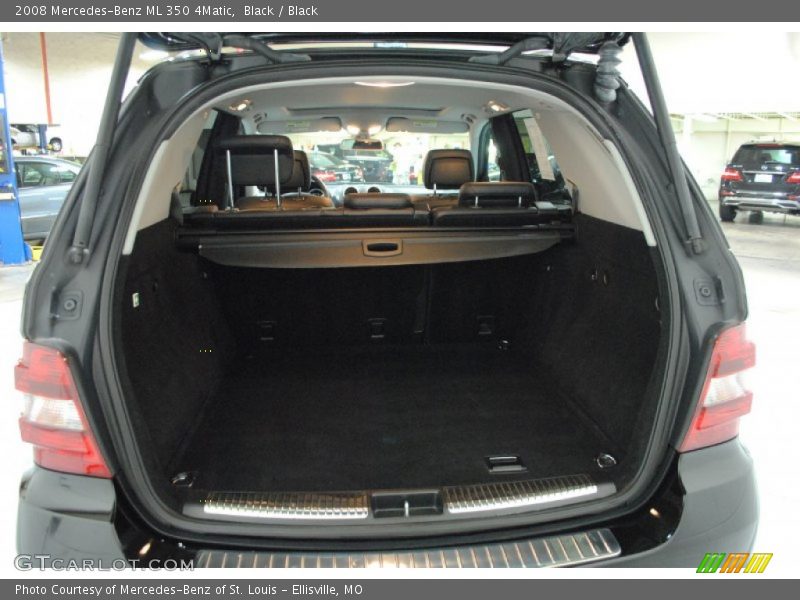 Black / Black 2008 Mercedes-Benz ML 350 4Matic