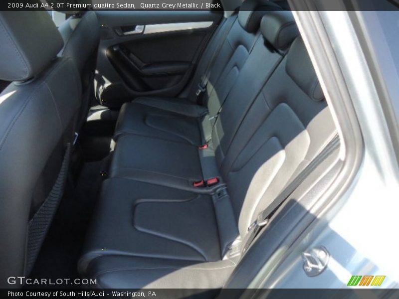 Quartz Grey Metallic / Black 2009 Audi A4 2.0T Premium quattro Sedan