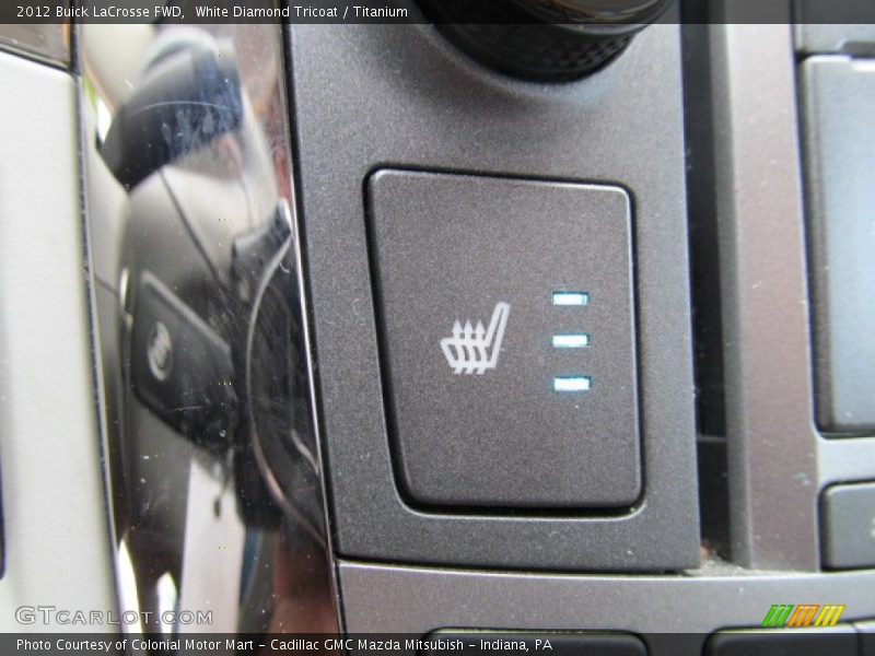 White Diamond Tricoat / Titanium 2012 Buick LaCrosse FWD