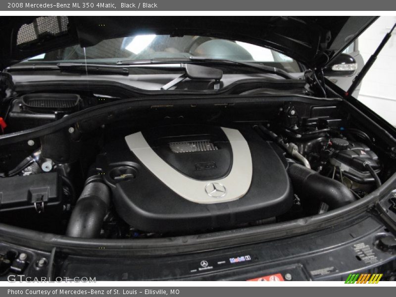Black / Black 2008 Mercedes-Benz ML 350 4Matic