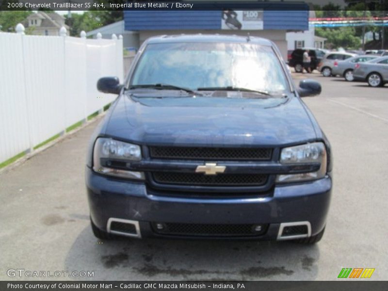 Imperial Blue Metallic / Ebony 2008 Chevrolet TrailBlazer SS 4x4
