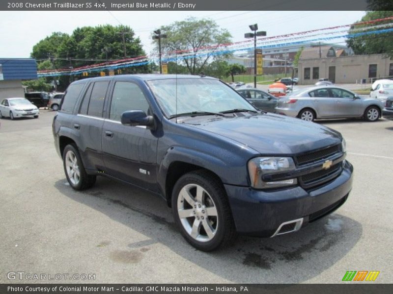 Imperial Blue Metallic / Ebony 2008 Chevrolet TrailBlazer SS 4x4