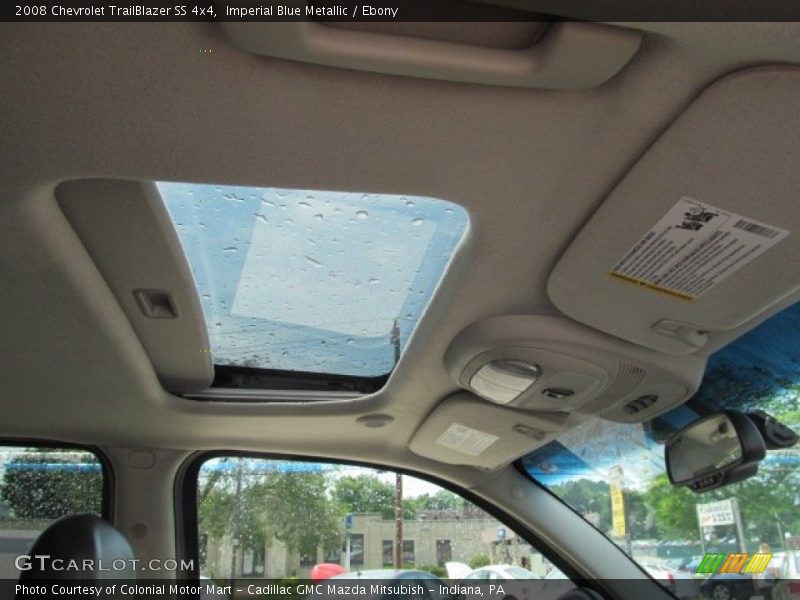 Imperial Blue Metallic / Ebony 2008 Chevrolet TrailBlazer SS 4x4