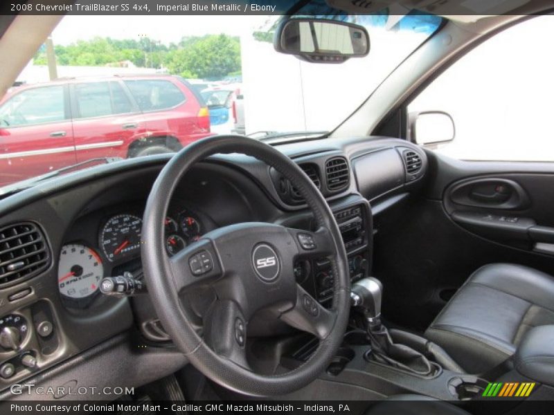 Imperial Blue Metallic / Ebony 2008 Chevrolet TrailBlazer SS 4x4