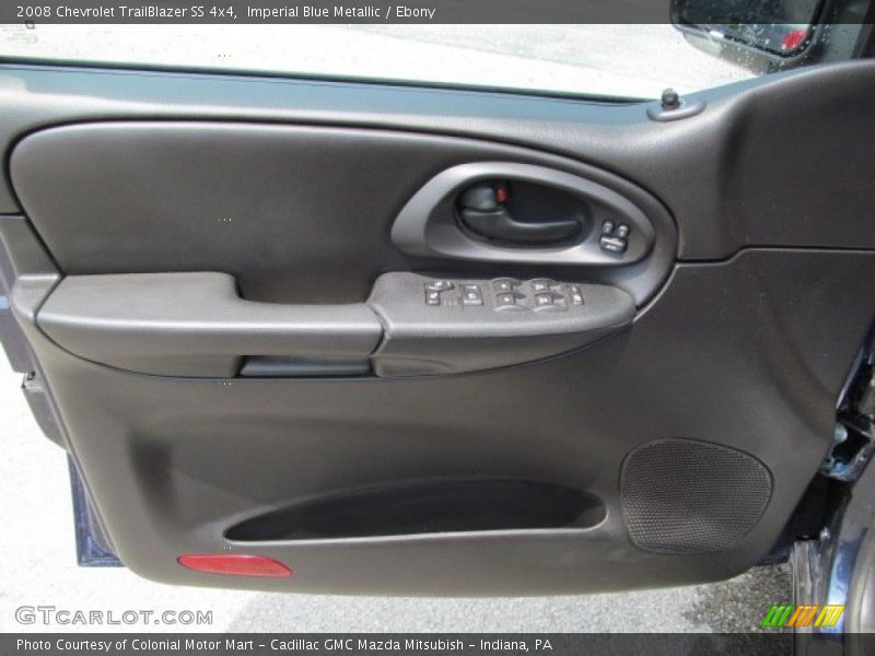 Imperial Blue Metallic / Ebony 2008 Chevrolet TrailBlazer SS 4x4