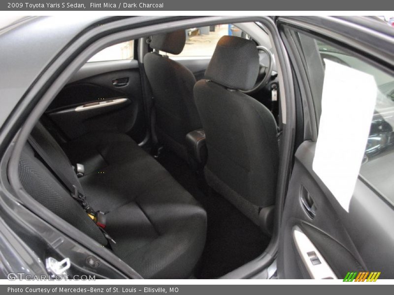 Flint Mica / Dark Charcoal 2009 Toyota Yaris S Sedan