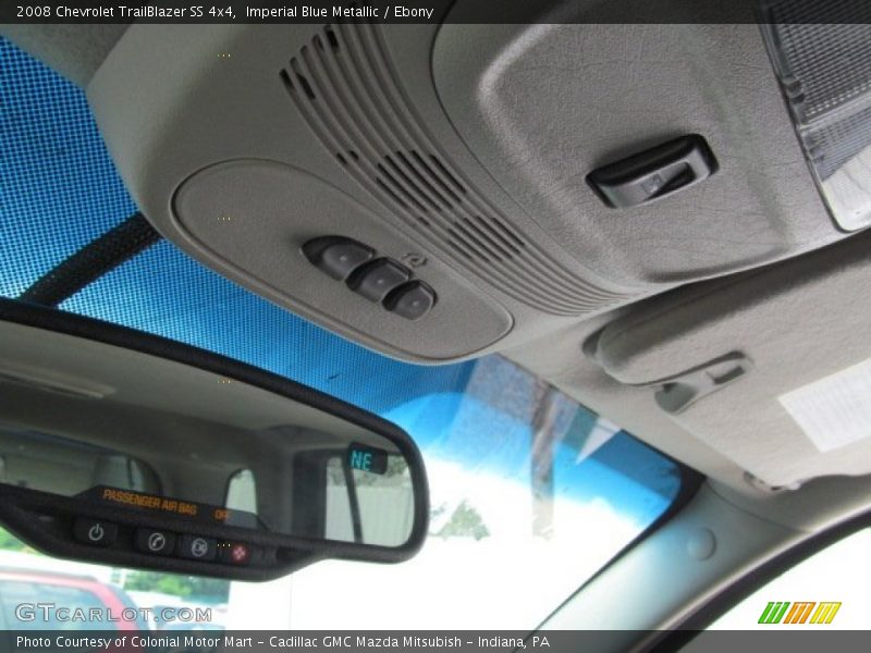 Imperial Blue Metallic / Ebony 2008 Chevrolet TrailBlazer SS 4x4