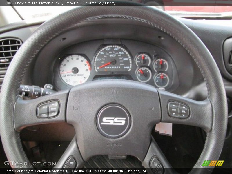 Imperial Blue Metallic / Ebony 2008 Chevrolet TrailBlazer SS 4x4
