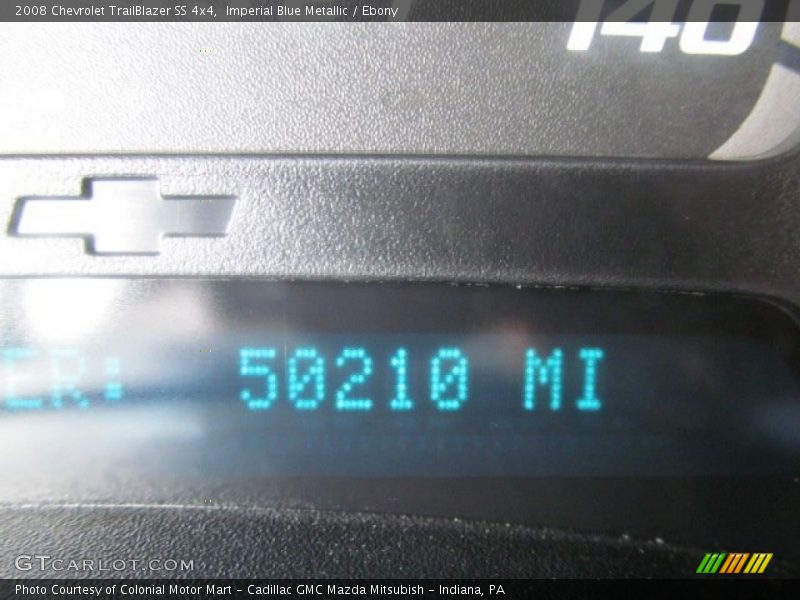 Imperial Blue Metallic / Ebony 2008 Chevrolet TrailBlazer SS 4x4