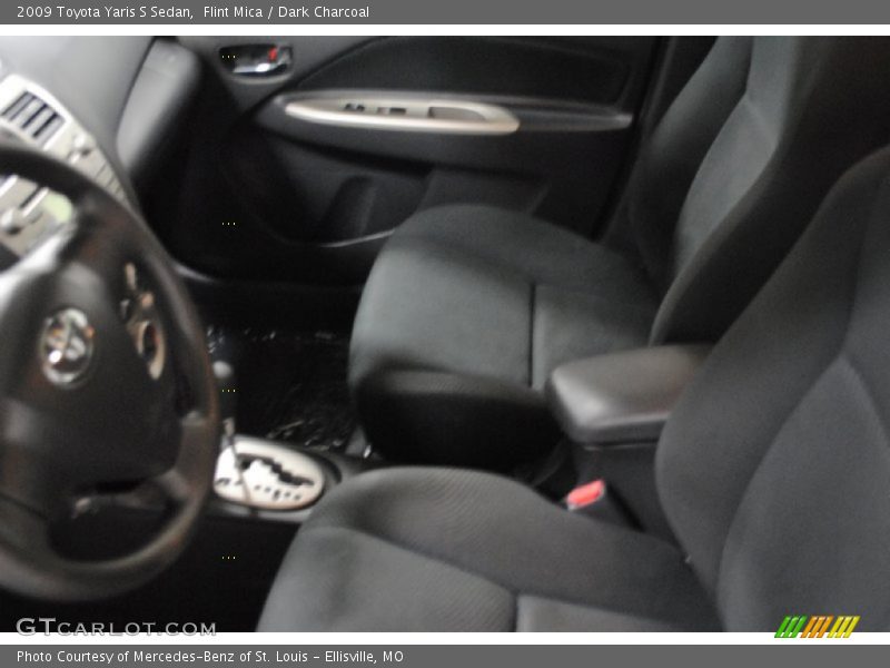 Flint Mica / Dark Charcoal 2009 Toyota Yaris S Sedan