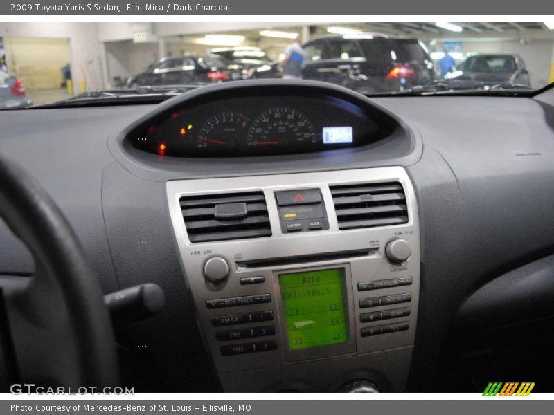 Flint Mica / Dark Charcoal 2009 Toyota Yaris S Sedan
