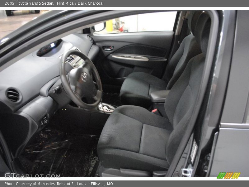 Flint Mica / Dark Charcoal 2009 Toyota Yaris S Sedan