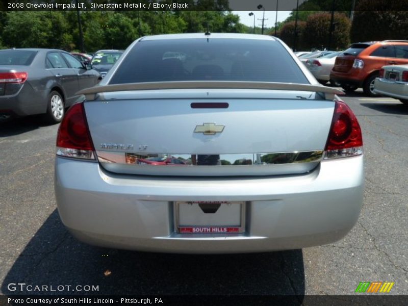 Silverstone Metallic / Ebony Black 2008 Chevrolet Impala LT