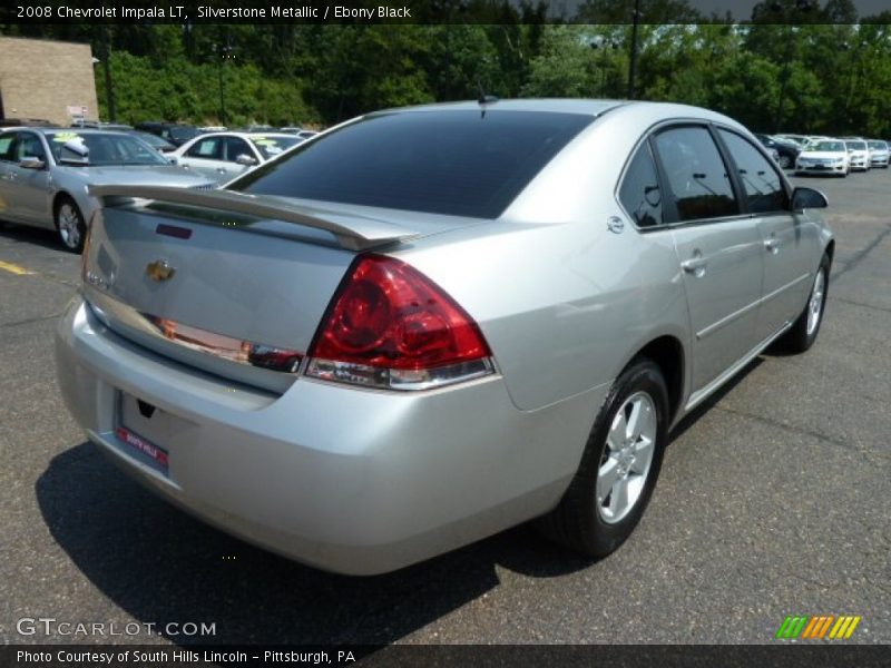 Silverstone Metallic / Ebony Black 2008 Chevrolet Impala LT