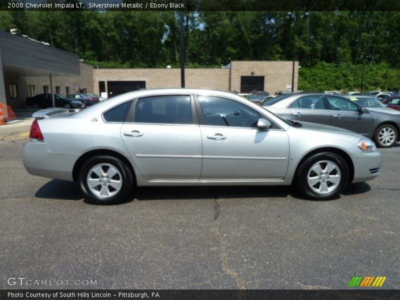 Silverstone Metallic / Ebony Black 2008 Chevrolet Impala LT