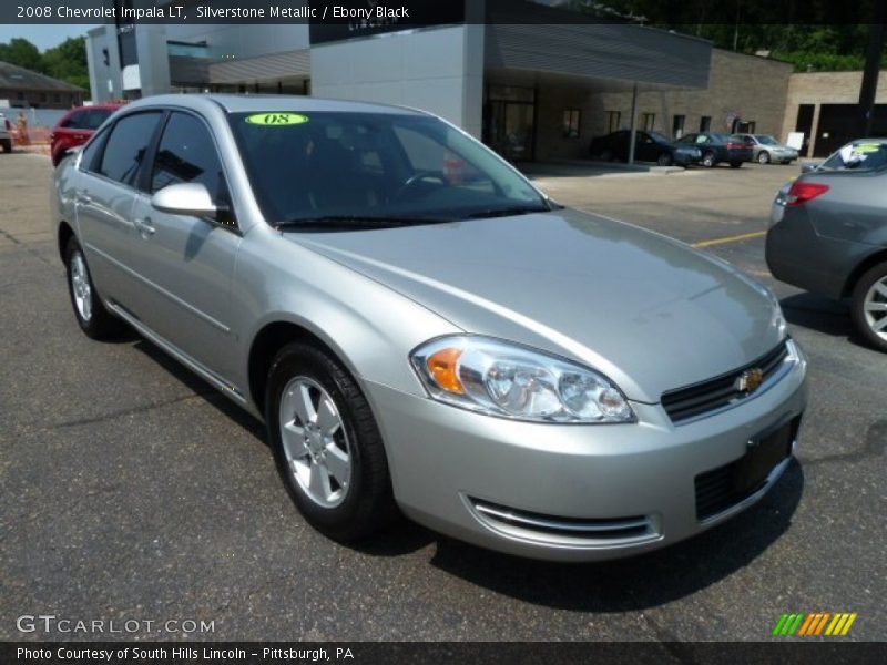 Silverstone Metallic / Ebony Black 2008 Chevrolet Impala LT