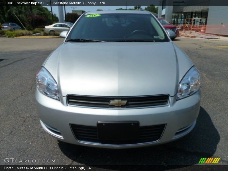 Silverstone Metallic / Ebony Black 2008 Chevrolet Impala LT