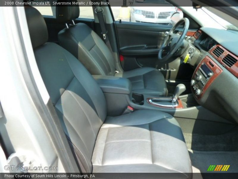 Silverstone Metallic / Ebony Black 2008 Chevrolet Impala LT