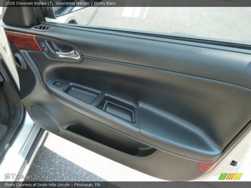 Silverstone Metallic / Ebony Black 2008 Chevrolet Impala LT