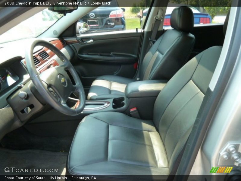 Silverstone Metallic / Ebony Black 2008 Chevrolet Impala LT