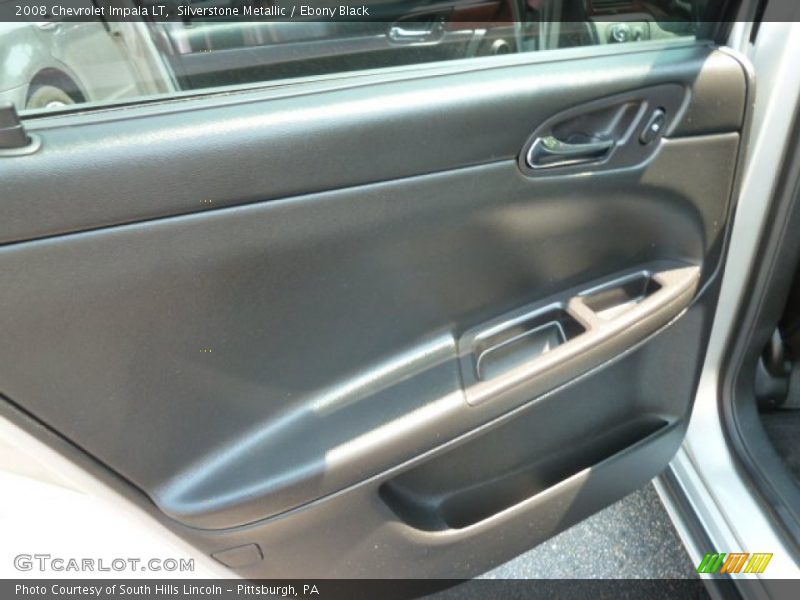 Silverstone Metallic / Ebony Black 2008 Chevrolet Impala LT