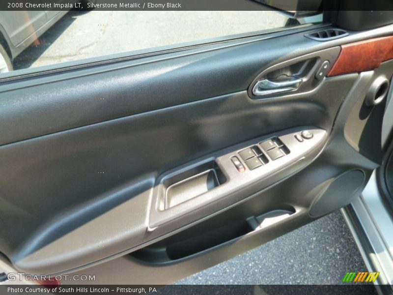 Silverstone Metallic / Ebony Black 2008 Chevrolet Impala LT