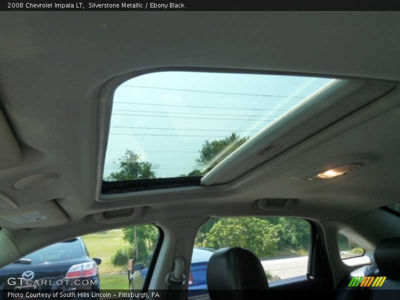 Silverstone Metallic / Ebony Black 2008 Chevrolet Impala LT