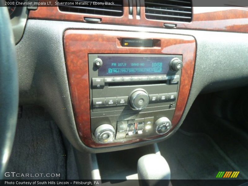 Silverstone Metallic / Ebony Black 2008 Chevrolet Impala LT