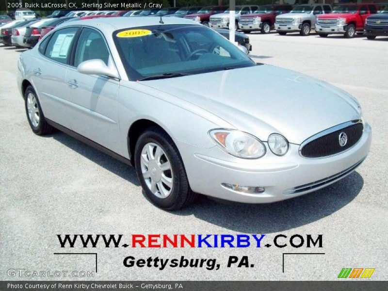 Sterling Silver Metallic / Gray 2005 Buick LaCrosse CX
